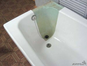 Repair enameled bathtubs