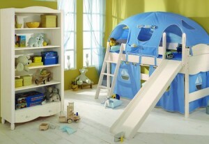 habitación de los niños de reparación para un niño