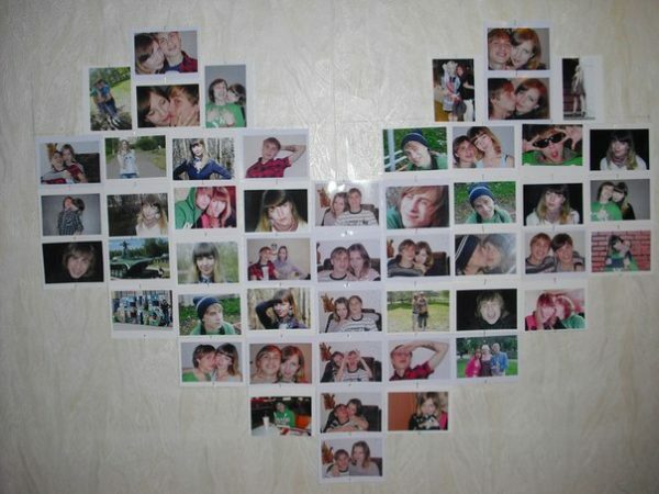 Šeimos nuotraukos kaip sienų dekoras.