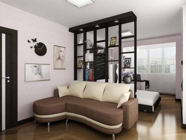 Dizajn spálňa 13 m Foto: interiérové ​​štvorčeky, detská izba dizajn, obývacia izba v byte