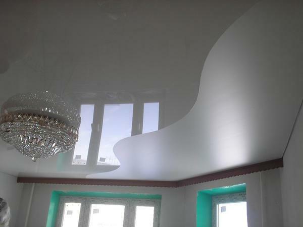 Seams on stretch ceilings are almost invisible and tightly fastened