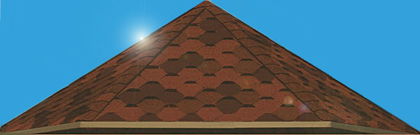 Günstige Dachmaterial für Gartenlauben und Schuppen auf seinem Haus verwendet wird nicht empfohlen