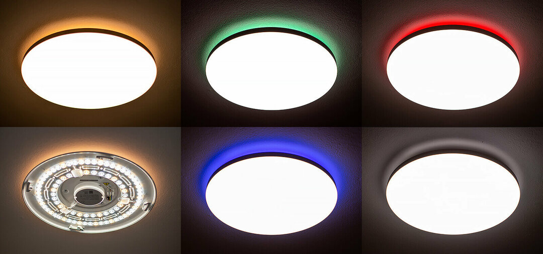 Xiaomi Yeelight Halo griestu lampa (YLXD50YL): pārskats