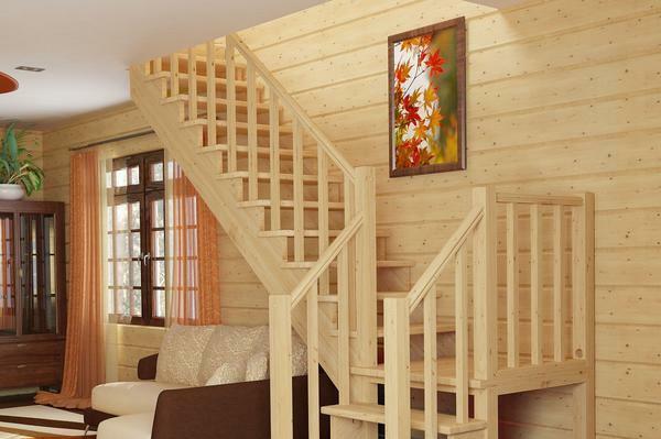 Mida parem maalida puidust trepid majas: nagu mänd sees mis värvi teisele korrusele ning oma kätega kodus