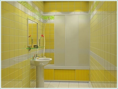 Fürdőszoba kis design