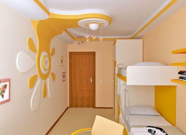 Al hacer la habitación de un niño creativo, es necesario combinar los colores y muebles en el mismo estilo