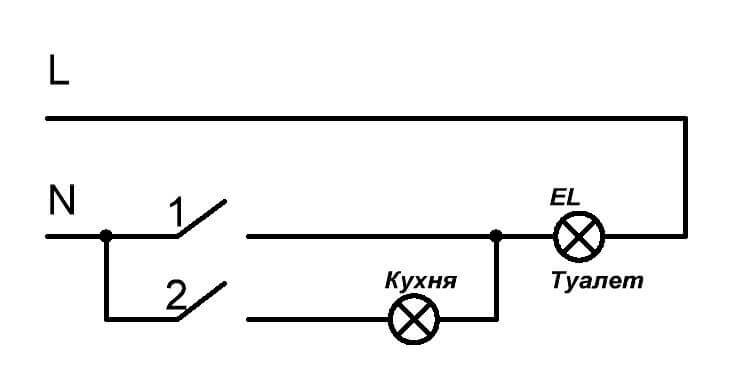 diagrama de fiação errado de interruptores