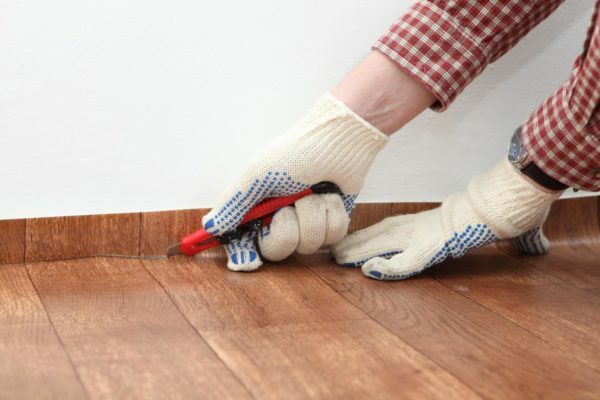 Linoleumas - pigiausias medžiagos gulėti ant grindų