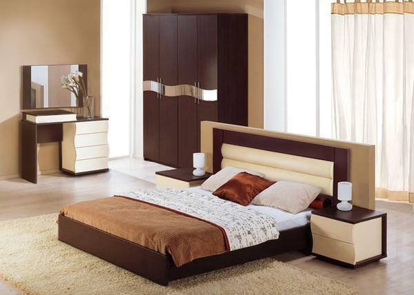 Modulárny nábytok pre spálne: súbor low-cost systémy a fotografie