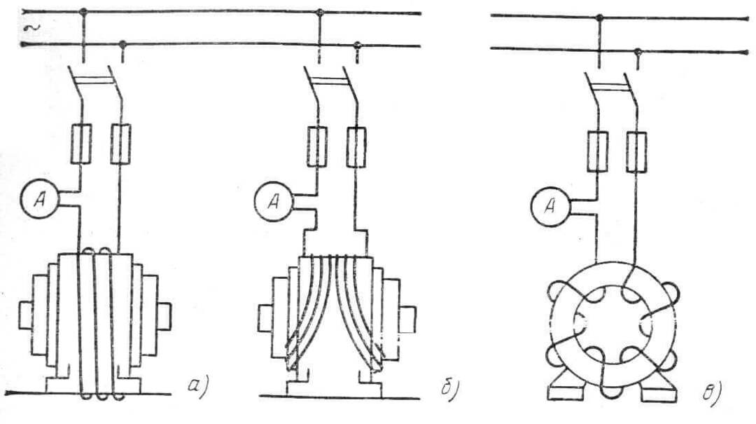 Induction heating circuit and conductor winding methods