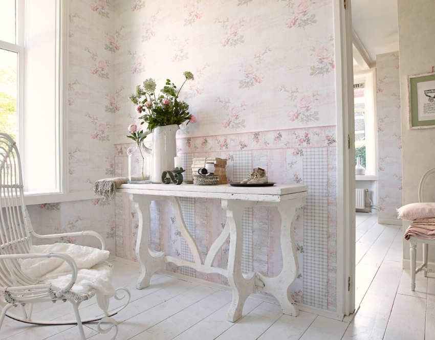 Border wallpaper Tips for selecting and placing edging on the walls