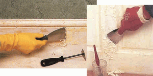 Repair of wooden windows with their hands: how to clean up after repair dirt from the door
