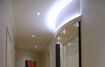 Avec un éclairage correctement dimensionné peut visuellement agrandir la salle