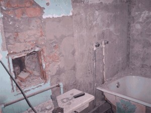 Reparera små badrum