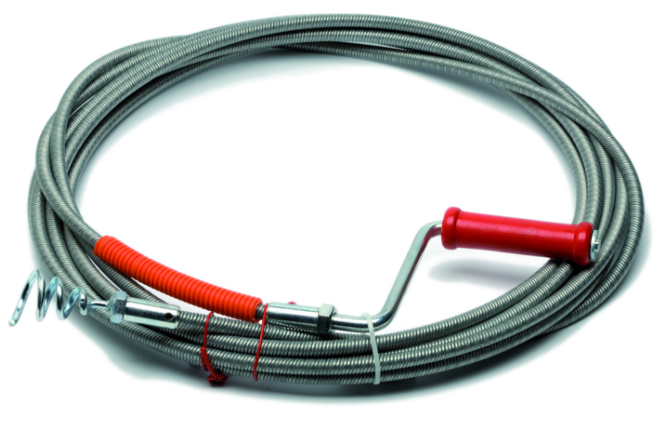 A cable for cleaning sewage pipes refers to less popular ways to pierce the obstructions
