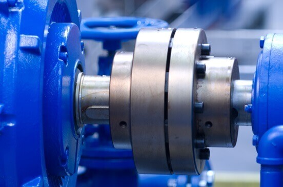 half-coupling - it is used to connect the engine to the mechanism