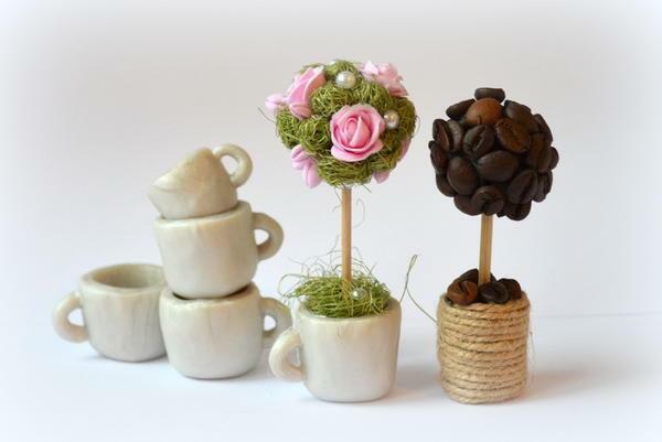 Mini Topiary er perfekt til rollen som en lille souvenir eller gaver til deres kære