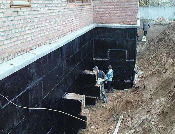 Non-modified formulation can be used for waterproofing the basement