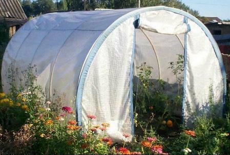 Reinforced hothouse film has become very popular among experienced farmers