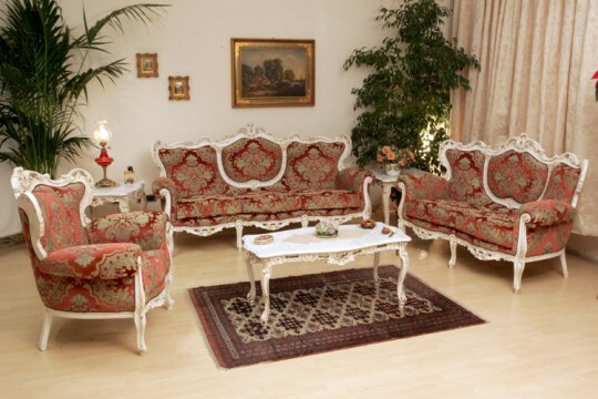 Klasický dizajn obývacej izby