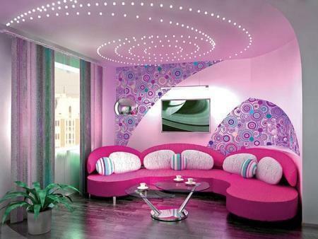 There are many finishes for the ceiling, the main thing is that they complement the design of the room