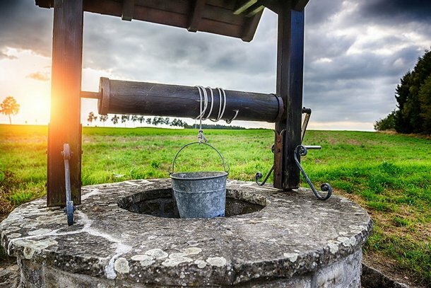 How to purify water from a well and a well