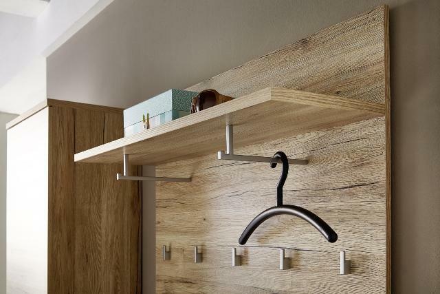 Hangers for the hallway wall wooden photo: for clothes with their own hands, floor