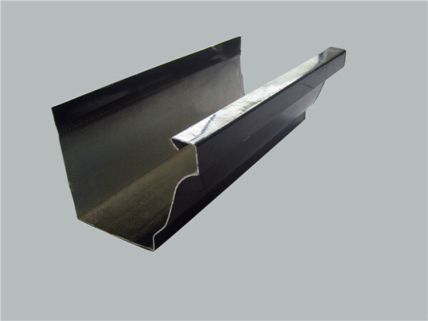 EXAMPLE metal gutter manufactured using listogiba