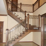staircase design in a country house