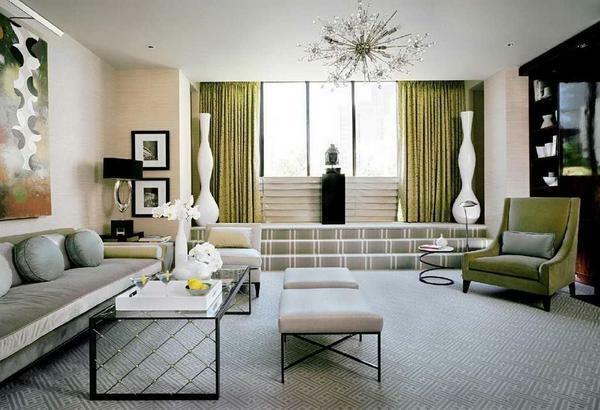 If you are a fan of calm and warm tones, in this case, choose the style of art deco