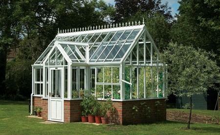 Garden greenhouses can be bought ready or made independently