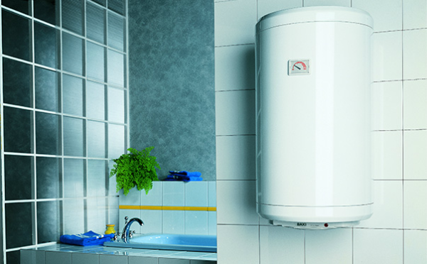 Water heater appearance often resembles a hanging on the wall of a barrel