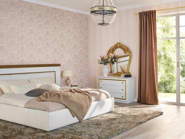 The wallpaper should be interconnected with furniture and curtains, so their choice always brings difficulties