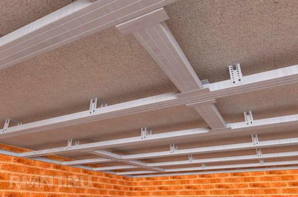 One-level ceiling - economical option for your room