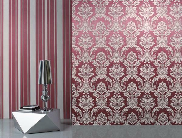 A successful interior solution will be a combination of wallpaper of different colors and patterns
