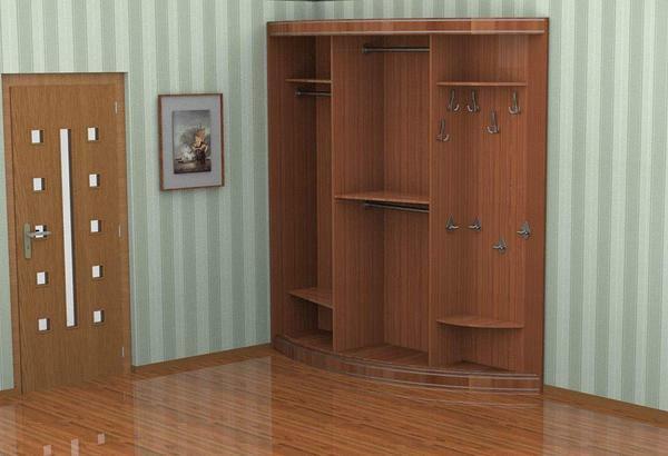 The internal design depends on the type of model and the material from which the cabinet is made