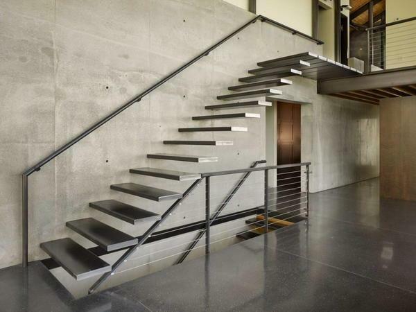 For painting stairs, neutral colors are perfect: gray, brown, black