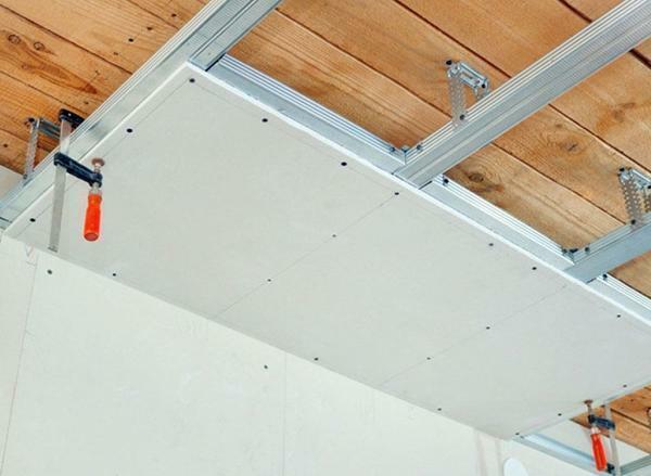 The metal frame for gypsum board guarantees the reliability and durability of the skin