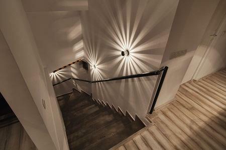 Lighting makes the staircase more functional and practical