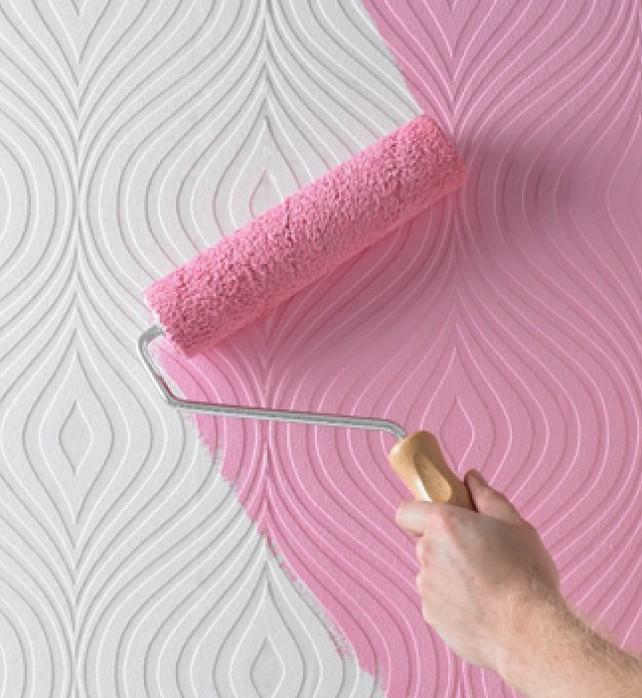 Tapetai dažymui ant lubų yra gerai, kad bet kuriuo metu nuobodu spalva gali būti naujovinami be didelių sunkumų