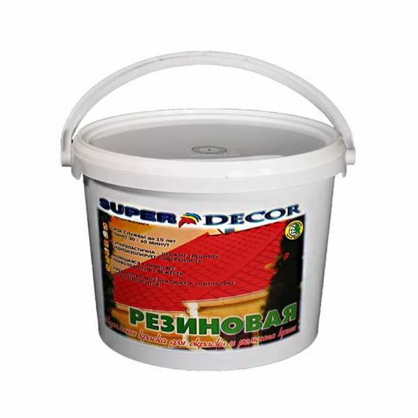 Super Decor - an inexpensive and high-quality paint material from domestic producers