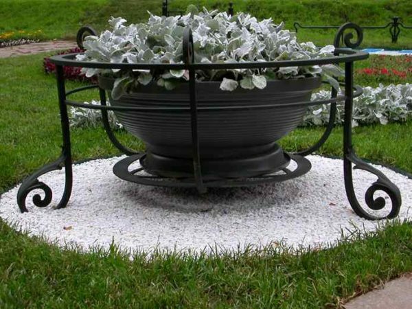 Stands for flowers: wrought iron floor and other products, video and photos