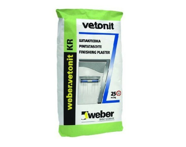 Compositions "Vetonit" perfect for plastering the ceiling