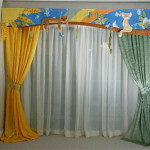 Curtain dizajn pre dieťa
