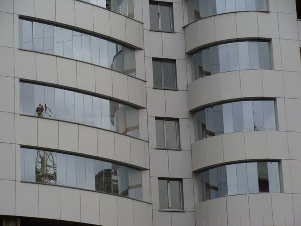 Finski staklo - vrsta klizna staklena balkonom ili lođom