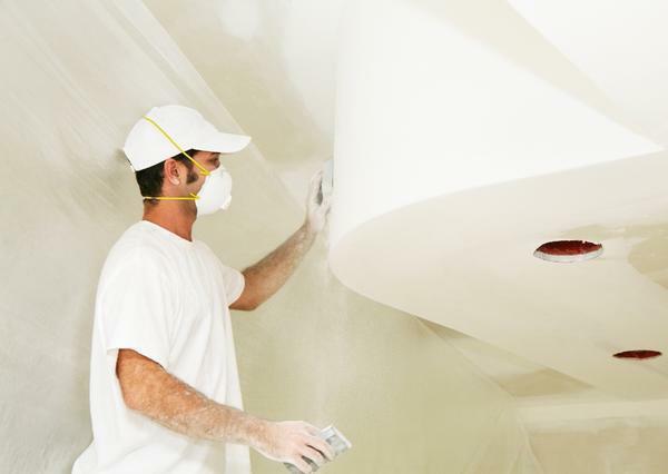 Before you start painting the drywall, it must be cleaned beforehand from contamination and plastered the surface
