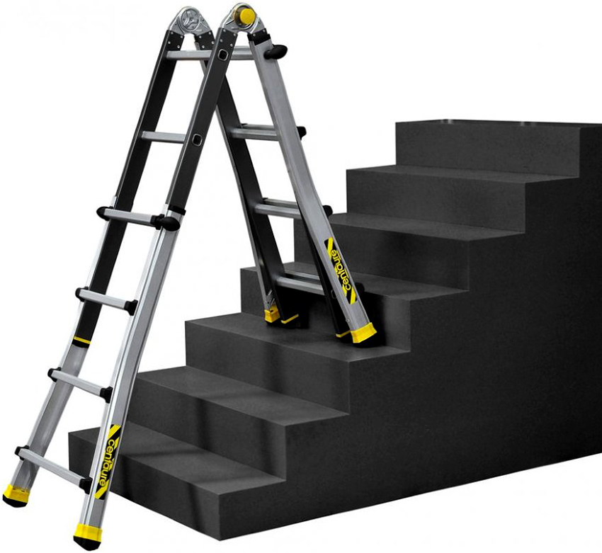 A escada " Centaur 10T" é caracterizada por alta qualidade e preço acessível 