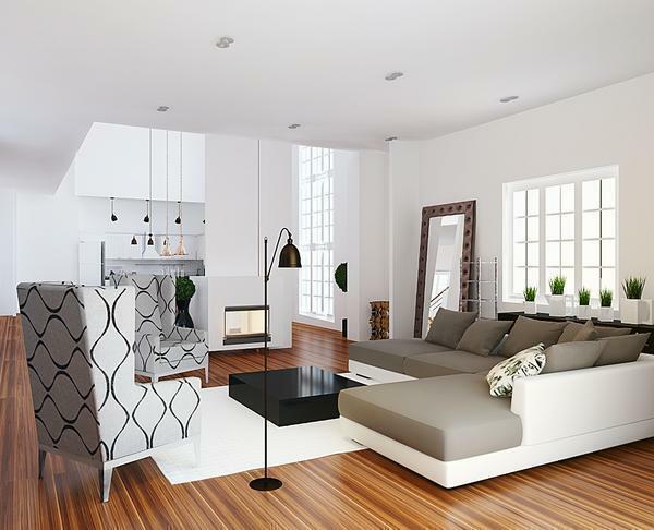 interior Skandinavia akan membuat ruangan Anda lebih ringan dan lapang