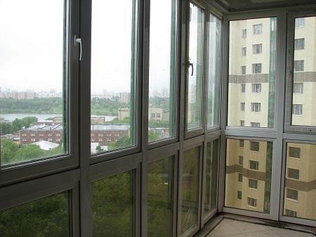 Glazing the balcony with panoramic windows, you can make it more beautiful and cozy