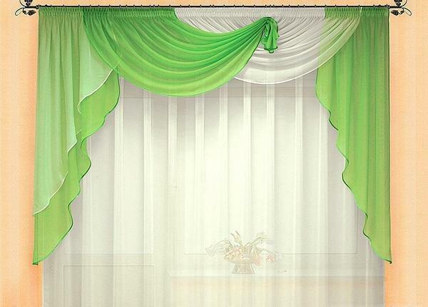 Thanks to lambrequin you can improve the appearance of curtains and give them luxury